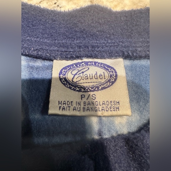 Claudel Womens Pajama Top - Picture 3 of 3